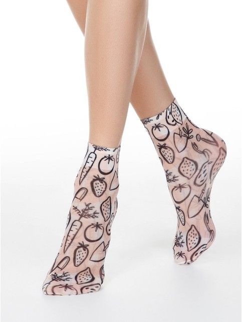 Socks with print FANTASY 40