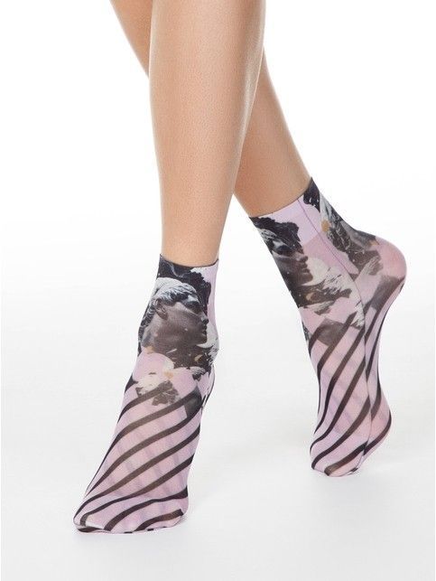 Socks with print FANTASY 40