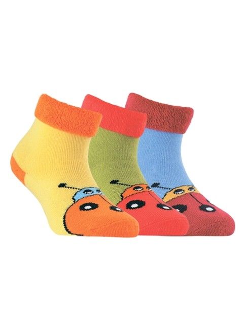 Terry socks with lapel SOF-TIKI