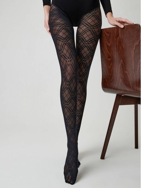 MEGAN geometric tights