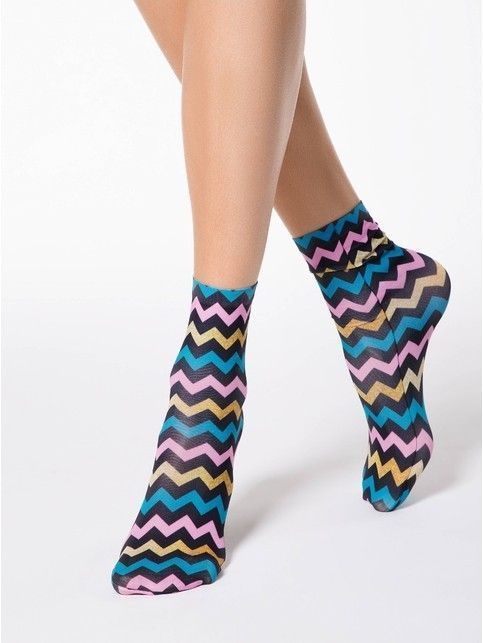 Socks with drawings FANTASY 70