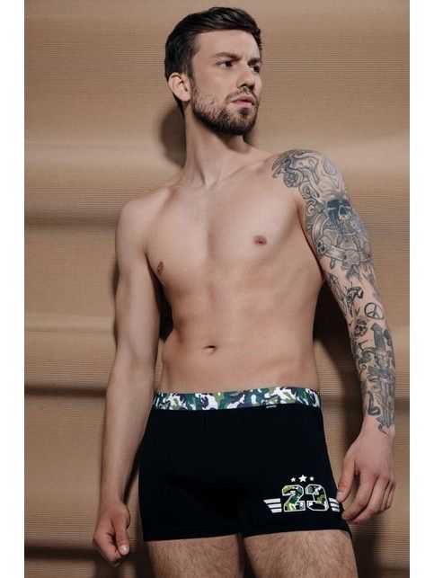 Cotton men's underpants TATTOO SHORTS 862 (packed on mini-hanger)