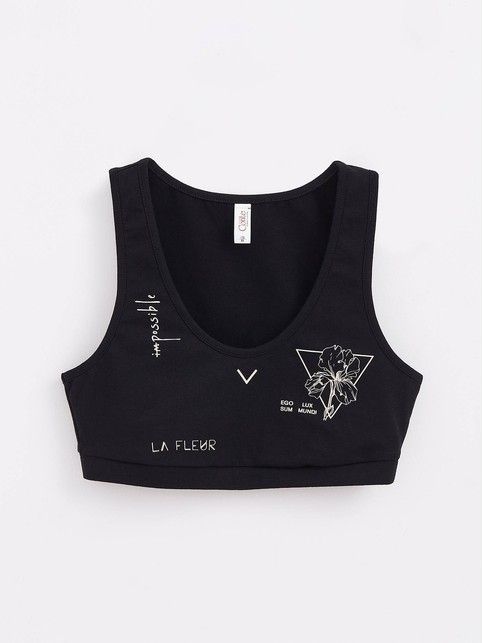 Bustier with tattoo designs TATTOO STYLE LBE 1481