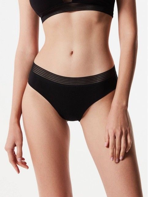 Seamless cotton bikini briefs YOGA STYLE LB 1315