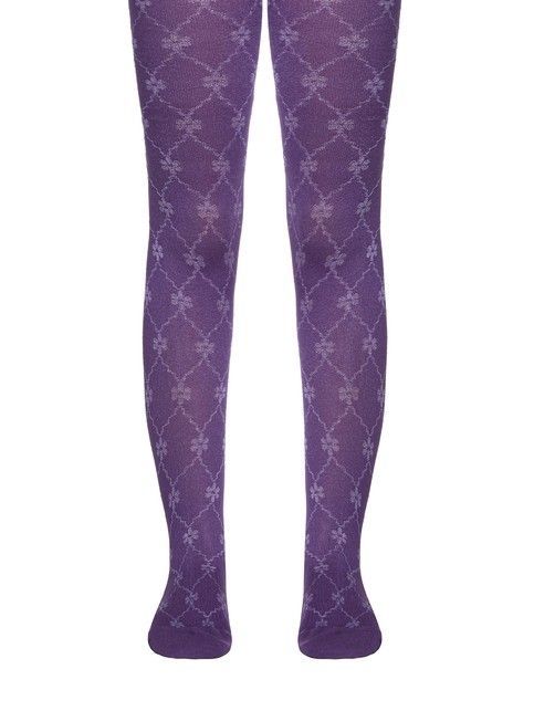 Jacquard tights BRAVO