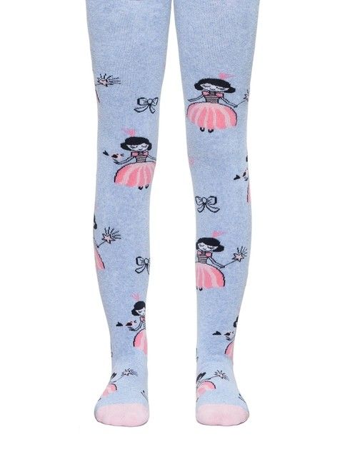 SOF-TIKI tights (terry inside) with drawings