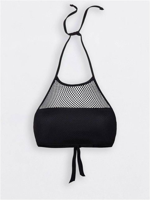 Bikini top with mesh FABIA