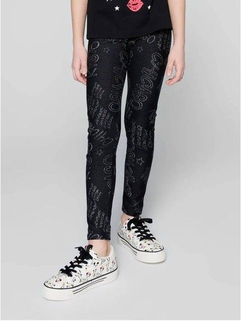 Leggings GRAFFITY with shining lettering