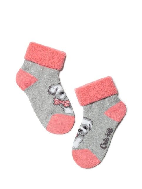Terry socks with lapel SOF-TIKI