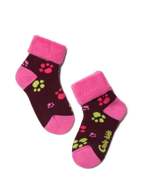 Terry socks with lapel SOF-TIKI