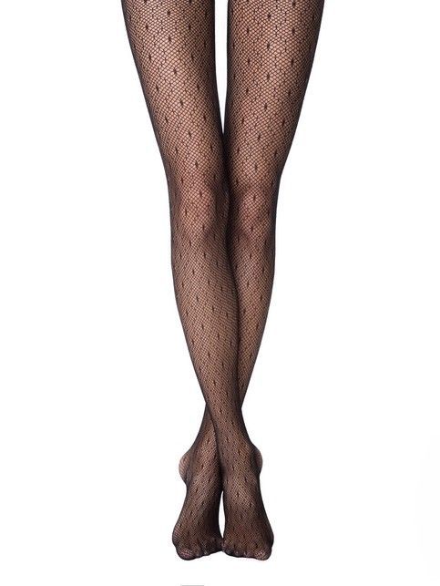 Fishnet tights with 