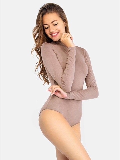 Basic body-turtleneck made of viscose LBD 601