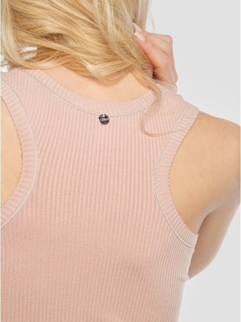 Basic textured top made of viscose LD 713