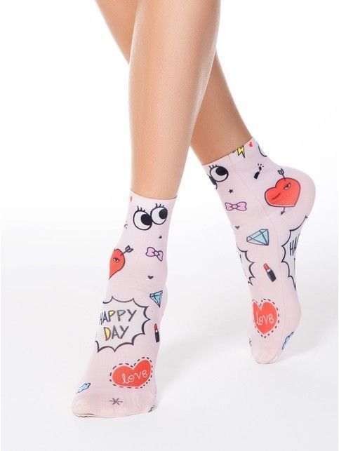 Socks with drawings FANTASY 70