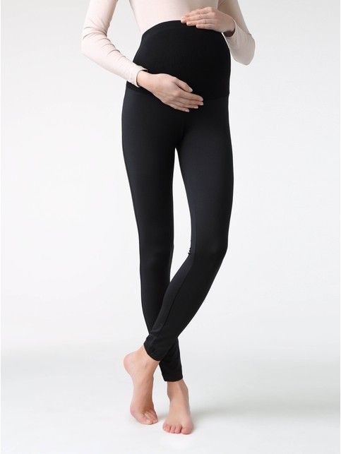 Extra soft leggings for pregnant women with a high fit SOFTI