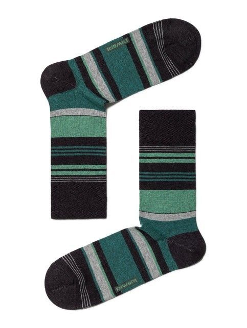 Striped cotton socks HAPPY