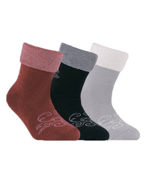 Terry socks with lapel SOF-TIKI