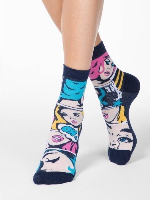 Cotton socks HAPPY