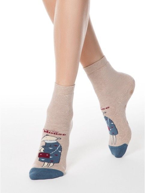 Cotton socks HAPPY
