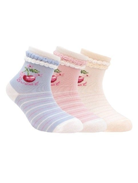 TIP-TOP cotton socks with picot
