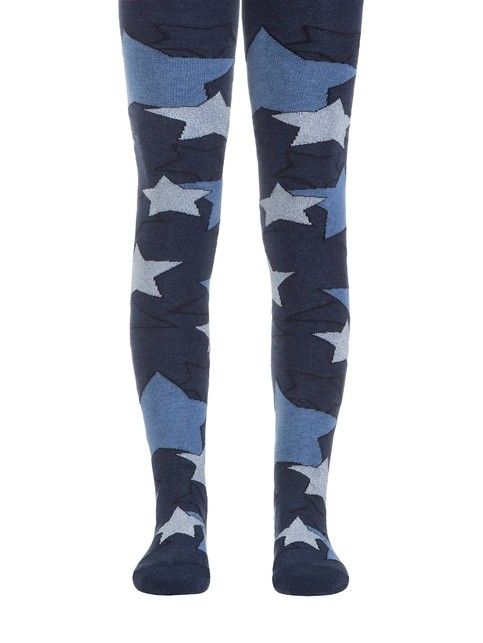 Cotton tights TIP-TOP with lurex