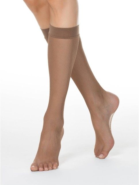 Knee socks in the net RETINA-MICRO
