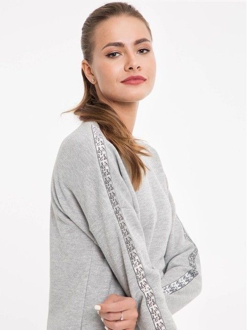 Extra soft sweatshirt with thermal effect 846