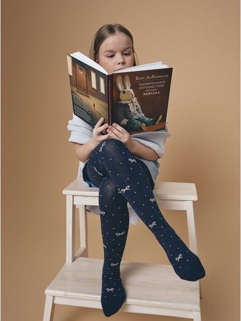 Cotton tights TIP-TOP with lurex