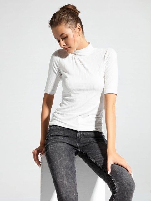 Premium quality viscose ribbed top LD 1031