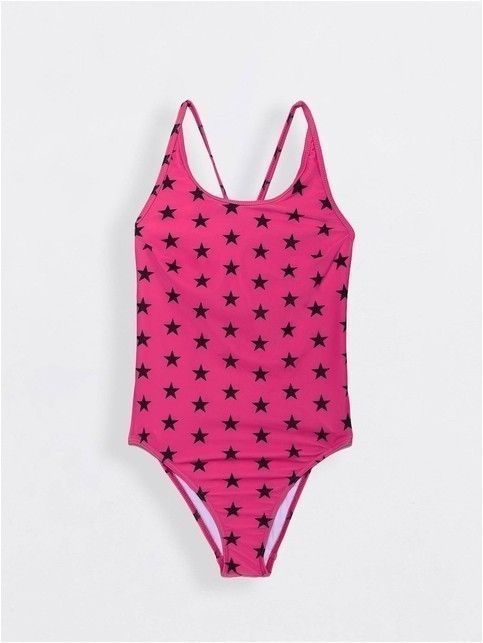 Star print swimsuit MEGA STAR