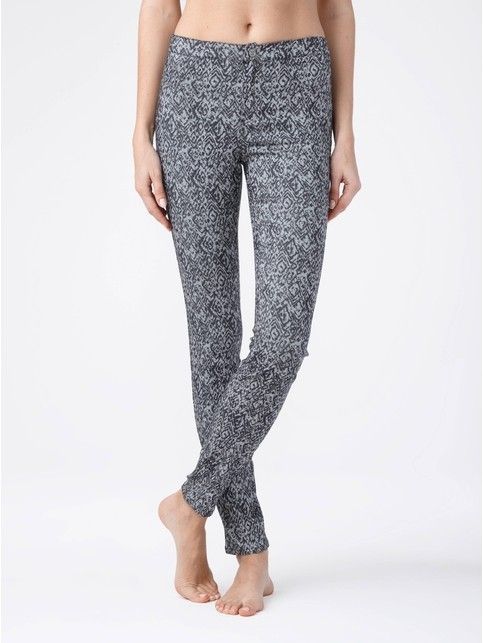 Trousers with monochrome print ERIDA