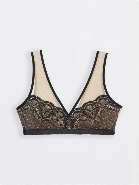 Bustier with Swarovski® crystals LBE 1080