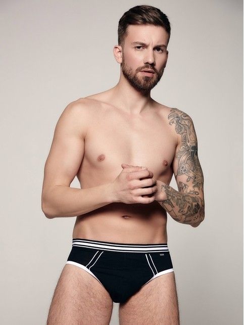 Cotton men's underpants PREMIUM MSL 754 (packed on mini-hanger)