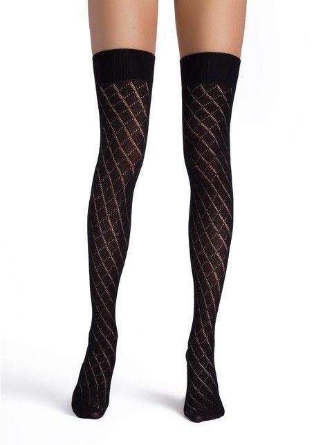 Cotton fishnet stockings BIS