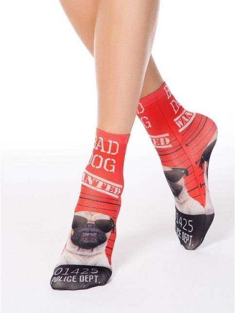 Socks with drawings FANTASY 70