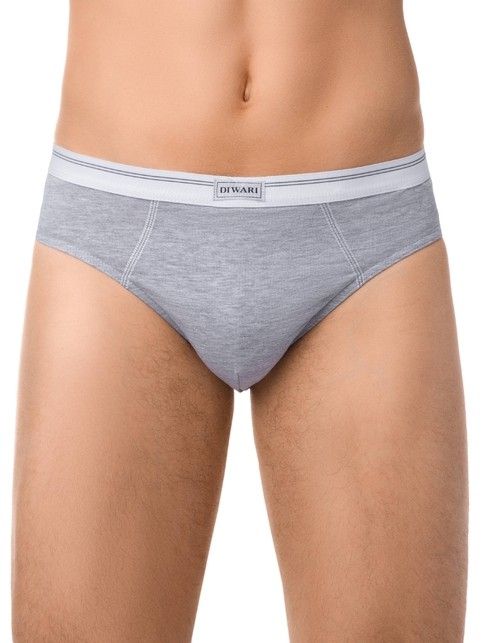 Cotton men's underpants BASIC SLIP 017 (packed on mini-hanger)