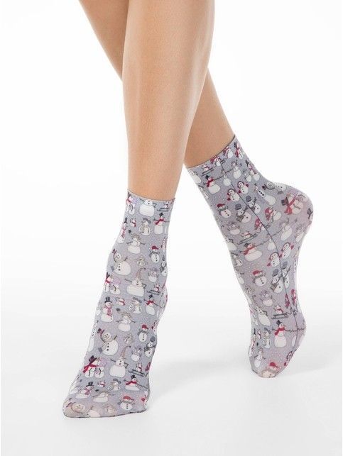 FANTASY 70 socks with Christmas prints