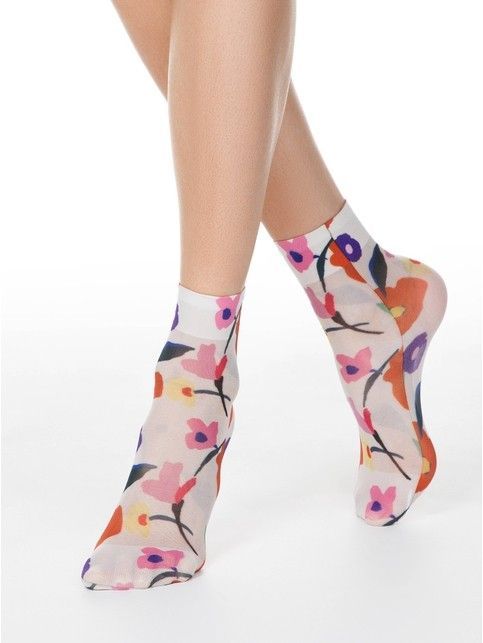 Socks with print FANTASY 40