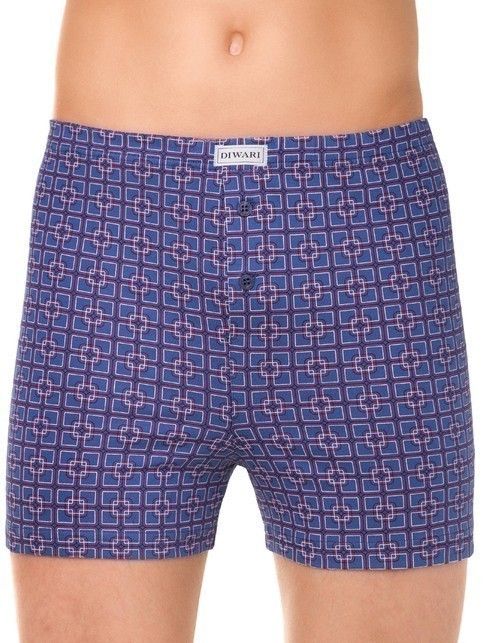 Cotton men's underpants BASIC BOXER 005 (packed on mini-hanger)