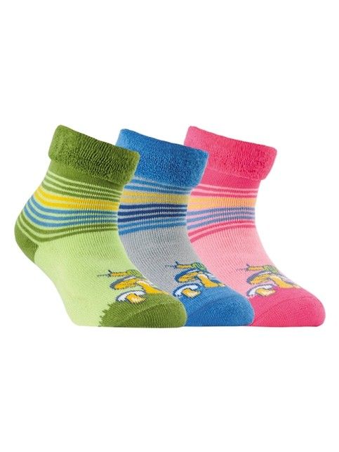 Terry socks with lapel SOF-TIKI
