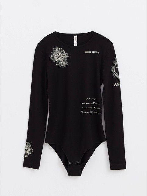 Bodysuit with tattoo designs from the limited collection LBD 1162