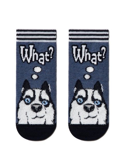 Cotton socks TIP-TOP with a fluffy 