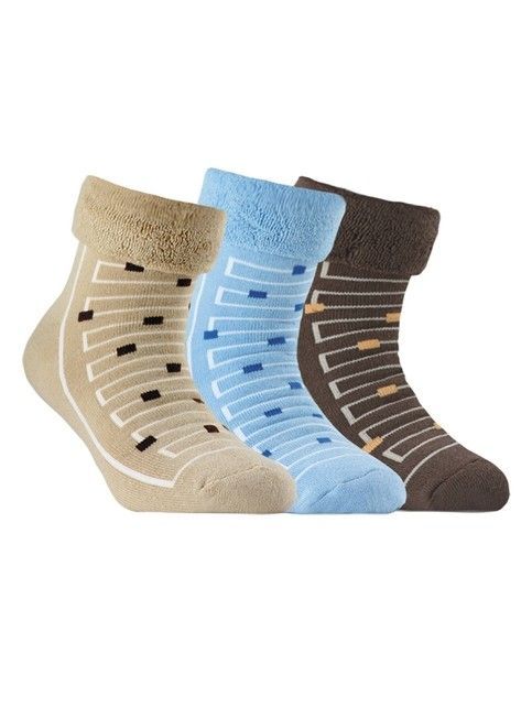 Terry socks with lapel SOF-TIKI