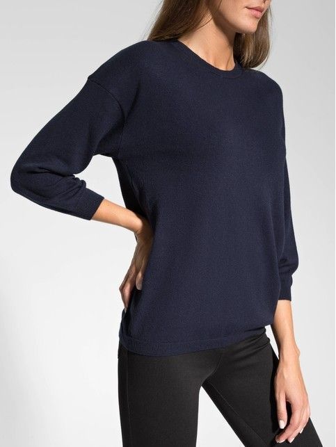 Knit pullover made of Italian yarn with modal LDK 057