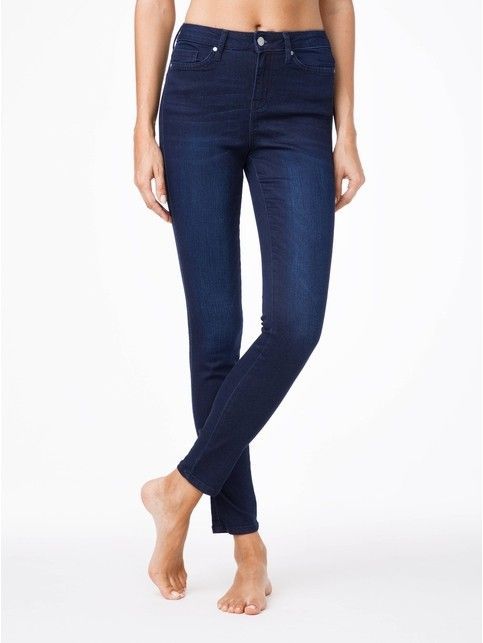 Ultra-comfortable jeans Skinny with a high fit CON-82 Lycra®