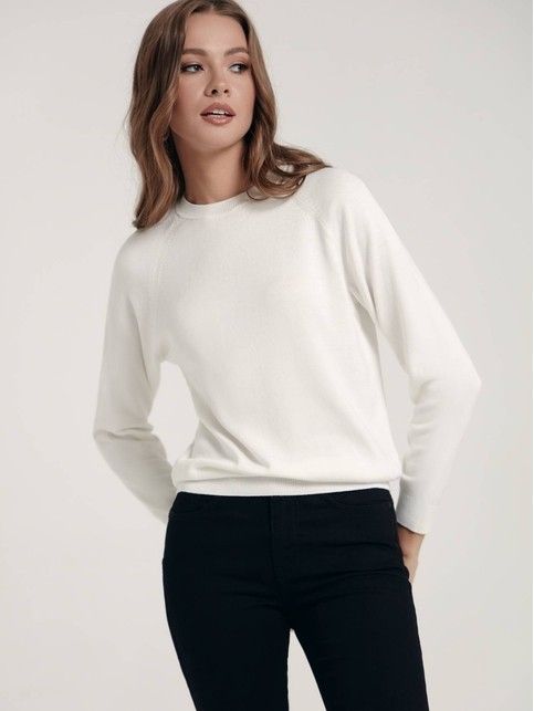 Jumper made of cotton yarn and modal LDK 139