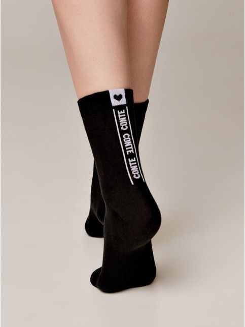 Cotton socks with 