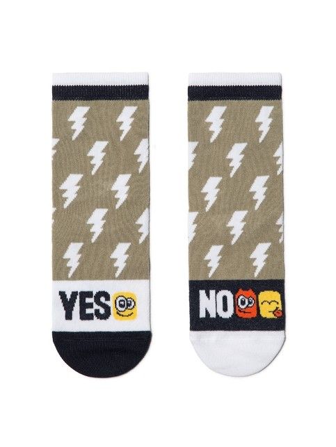 Cotton socks with funny drawings 