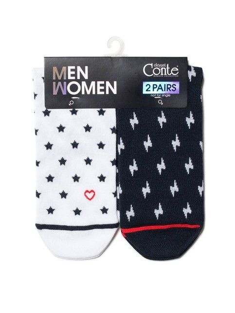 Limited set of cotton socks «Men&Women»
