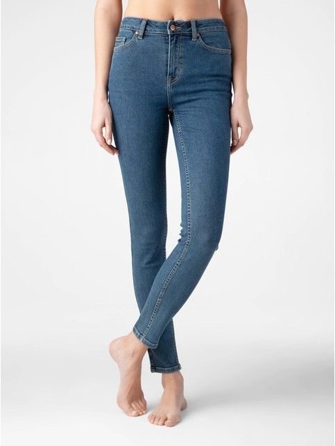 Skinny high-rise modeling jeans CON-275